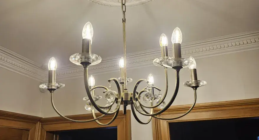 Light fitting installed by NHM Electrical Light fitting installed by NHM Electrical